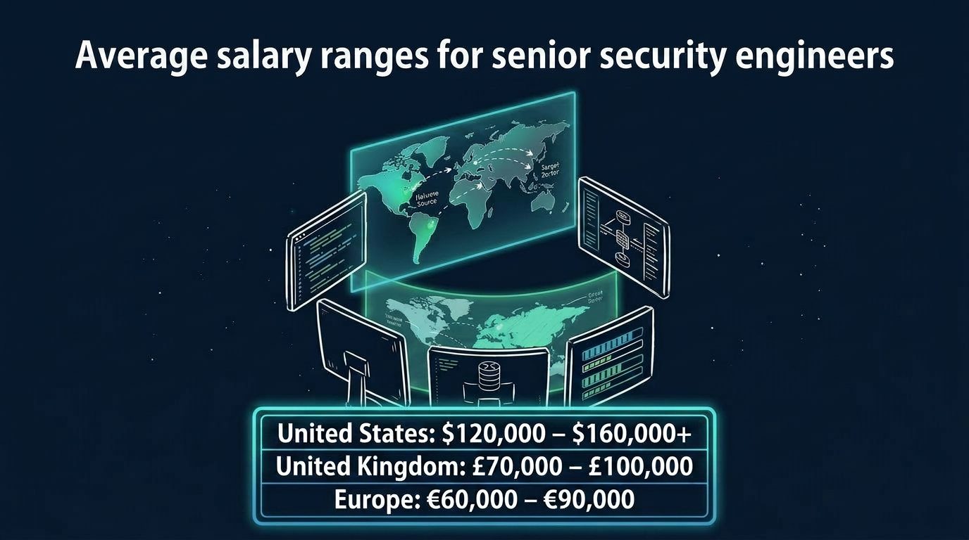 salary for what is a senior cybersecurity engineer